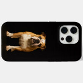 Coques Case-Mate iPhone Black 4 Luxe iPhone 15 Pro Max Stamina Bulldog (Verso (horizontal))