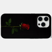 Coques Case-Mate iPhone Black 4 Luxe iPhone 15 Pro Max, Velvet Red Rose (Verso (horizontal))