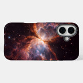 Coques Case-Mate iPhone Black 4 Luxe iPhone 16 Mate, Butterfly Nebula (Verso (horizontal))
