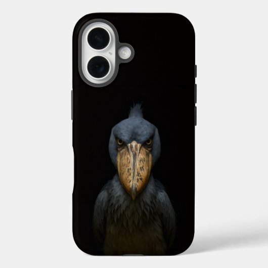 Coques Case-Mate iPhone Black 4 Luxe iPhone 16 Mate, Oiseau Bec-en-Sabot (Verso)