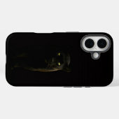 Coques Case-Mate iPhone Black 4 Luxe iPhone 16 Mate, Panthère noire (Verso (horizontal))