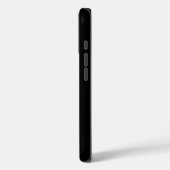 Coques Case-Mate iPhone Black 4 Luxe iPhone 16 Mate, Panthère noire (Verso / Gauche)