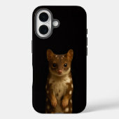 Coques Case-Mate iPhone Black 4 Luxe iPhone 16 Mate, Sweet Quoll (Verso)