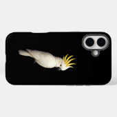 Coques Case-Mate iPhone Black 4 Luxe iPhone 16 Plus, Crested Cockatoo (Verso (horizontal))