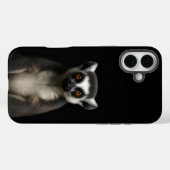 Coques Case-Mate iPhone Black 4 Luxe iPhone 16 Plus, Gentle Lemur (Verso (horizontal))