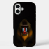 Coques Case-Mate iPhone Black 4 Luxe iPhone 16 Plus, Mandrill Monkey (Verso)