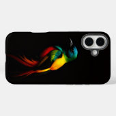 Coques Case-Mate iPhone Black 4 Luxe iPhone 16 Plus Mate, Rainbow Bird (Verso (horizontal))