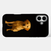 Coques Case-Mate iPhone Black 4 Luxe iPhone 16 Plus, Tender Labrador (Verso (horizontal))
