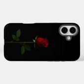 Coques Case-Mate iPhone Black 4 Luxe iPhone 16 Plus, Velvet Red Rose (Verso (horizontal))