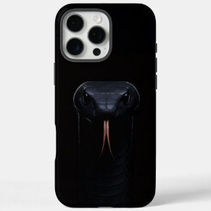 Coques iPhone 16 Pro Max Black 4 Luxe iPhone 16 Pro Max Coque, Black Mamba