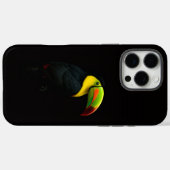 Coques Case-Mate iPhone Black 4 Luxe iPhone 16 Pro Max , Keel Billed Tucan (Verso (horizontal))