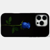 Coques Case-Mate iPhone Black 4 Luxe iPhone 16 Pro Max, Midnight Blue Rose (Verso (horizontal))