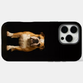 Coques Case-Mate iPhone Black 4 Luxe iPhone 16 Pro Max Stamina Bulldog (Verso (horizontal))