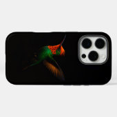 Coques Case-Mate iPhone Black 4 Luxe iPhone 16 Pro, Tufted Coquette Bird (Verso (horizontal))