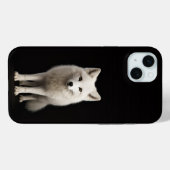Coques Case-Mate iPhone Black 4 Luxe, Ivory Arctic Fox iPhone 15 Plus (Verso (horizontal))