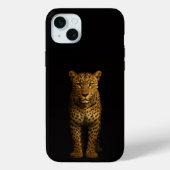 Coques Case-Mate iPhone Black 4 Luxe, Majestic Leopard iPhone 15 Plus (Verso)