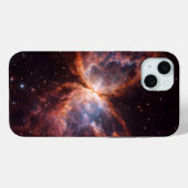Coques Case-Mate iPhone Black 4 Luxe, nébuleuse du papillon iPhone 15 Plus (Verso (horizontal))