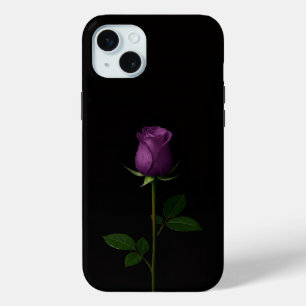 Coque iPhone 15 Mini Black 4 Luxe, Rose Violet Royal iPhone 15 Plus