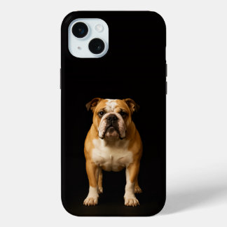 Coque iPhone 15 Mini Black 4 Luxe, Stamina Bulldog iPhone 15 Plus