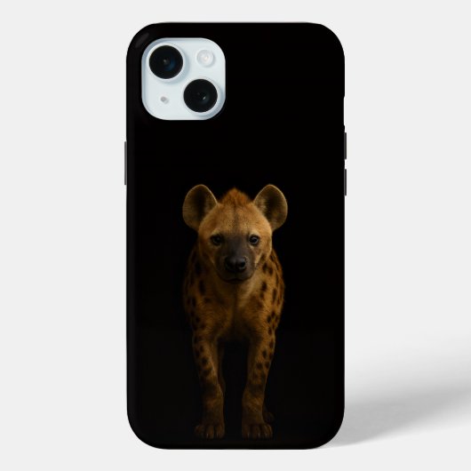 Coques Case-Mate iPhone Black 4 Luxe, Wild Spotted Hyena iPhone 15 Plus (Verso)