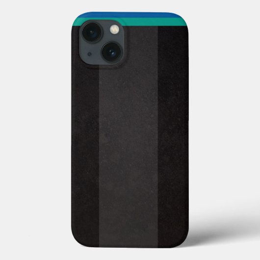 Coques Case-Mate iPhone Black and blue case (Verso)