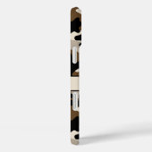 Coques Case-Mate iPhone Black and Brown Camouflage Personalized (Verso / Droite)