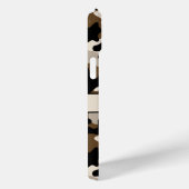 Coques Case-Mate iPhone Black and Brown Camouflage Personalized (Verso / Droite)