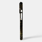 Coques Case-Mate iPhone Black and Gold Feather Printed iPhone / iPad case (Verso / Gauche)