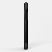 Coques Case-Mate iPhone Black and Orange Futuristic Peace iPhone 11 Coques (Dos/Droite)