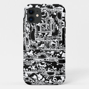 Case-Mate iPhone Case Black and White Geometric Art 25