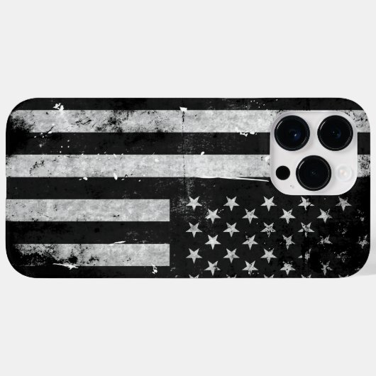 Coques Case-Mate iPhone Black and White Grunge (Verso (horizontal))