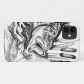 Coques Case-Mate iPhone Black bass (Dos (Horizontal))