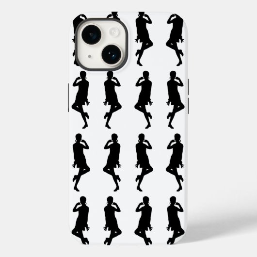 Coques Case-Mate iPhone Black Bold Mod GoGo Girls (Verso)