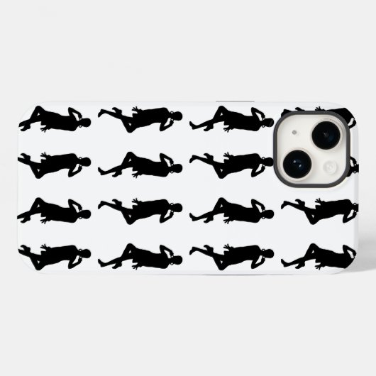 Coques Case-Mate iPhone Black Bold Mod GoGo Girls (Verso (horizontal))