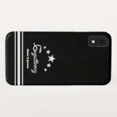 Coques Case-Mate iPhone Black case boysline (Dos (Horizontal))