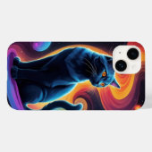 Coques Case-Mate iPhone black cat (Verso (horizontal))