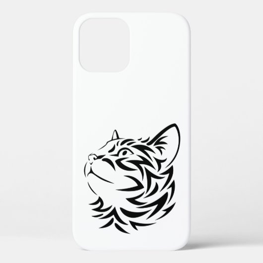 Coques Case-Mate iPhone black cat (Verso)