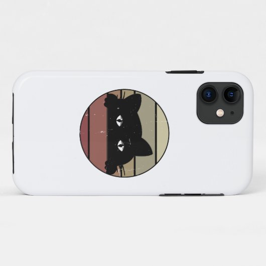 Coques Case-Mate iPhone Black Cat (Dos (Horizontal))