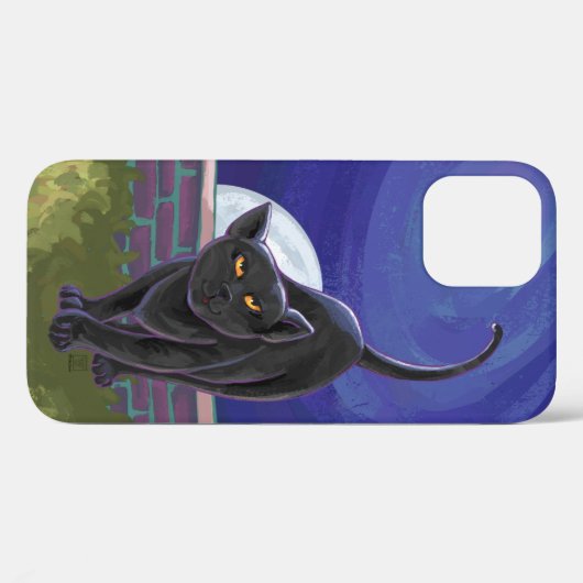Coques Case-Mate iPhone Black Cat Electronics (Verso (horizontal))