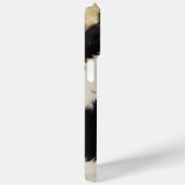 Coques Case-Mate iPhone Black Cream Gold Western Cowhide (Verso / Droite)