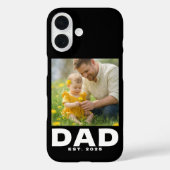 Coques Case-Mate iPhone Black Dad Established Bold Photo (Verso)