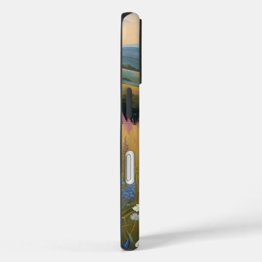 Coques Case-Mate iPhone Black Dog Wildflower (Verso / Droite)