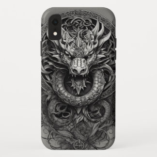 Case-Mate iPhone Case Black Dragon Majesty : Mystical Tee Design