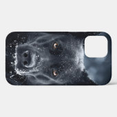 Coques Case-Mate iPhone Black German Shepherd (Verso (horizontal))