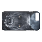 Coques Case-Mate iPhone Black German Shepherd (Dos (Horizontal))