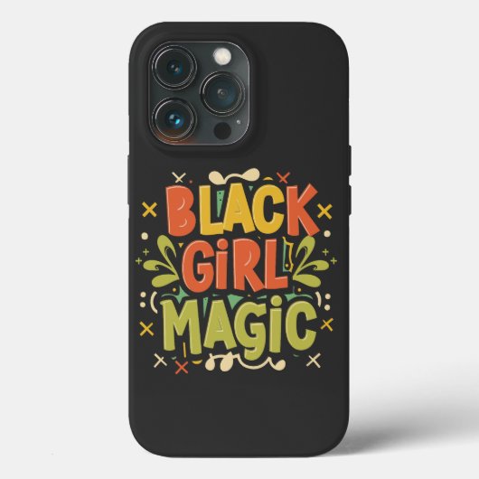 Coques Case-Mate iPhone Black Girl Magic : Force, beauté et excellence (Verso)