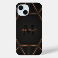 Black Gold Luxury Moderne Minimal Abstrait