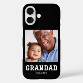 Coques Case-Mate iPhone Black Grandad Established Bold Photo (Verso)