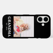Coques Case-Mate iPhone Black Grandma Established Bold Photo (Verso (horizontal))