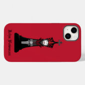 Coques Case-Mate iPhone Black King / Nom personnalisé Coque-Mate iPhone Ca (Verso (horizontal))